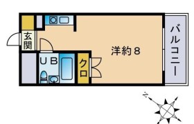 1R Mansion in Imaizumi - Fukuoka-shi Chuo-ku