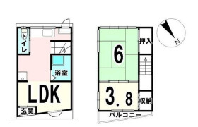 2LDK House in Motoki minamimachi - Adachi-ku