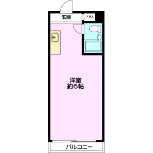 1R Mansion in Izumi - Suginami-ku Floorplan