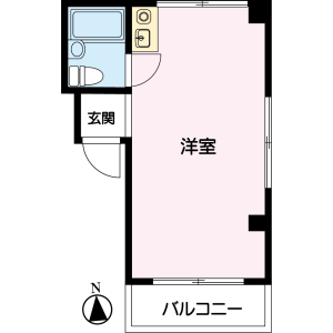 1R Mansion in Tokiwadai - Itabashi-ku Floorplan